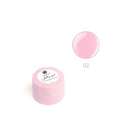 Гель-желе для моделирования ногтей ADRICOCO №02 камуфлирующий классический розовый (10 мл.)