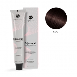 Крем-краска для волос ADRICOCO Miss Adri оттенок 6.00 Темный блонд интенсивный 100 мл