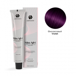 Крем-краска для волос ADRICOCO Miss Adri корректор Фиолетовый 100 мл