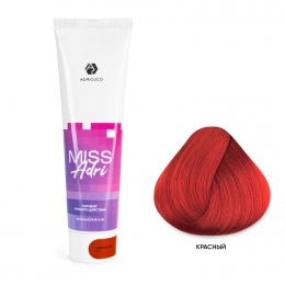 Пигмент прямого действия для волос Miss Adri без окислителя, красный, ADRICOCO, 100 мл