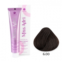 Крем-краска для волос Miss Adri Elite Edition, оттенок 6.00 Темный блонд интенсивный, ADRICOCO, 100 мл